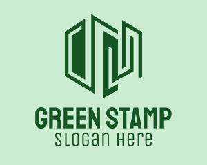 Green Building Architecture logo design