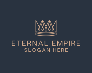 Imperial Monarchy Crown logo design