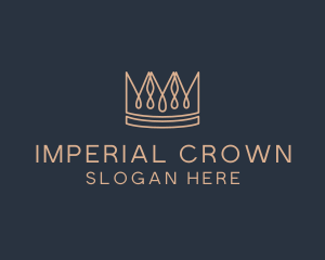 Imperial Monarchy Crown logo design