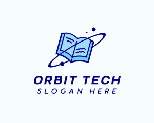 Orbit Science Book logo design