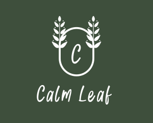 Natural Leaf Plant  logo design