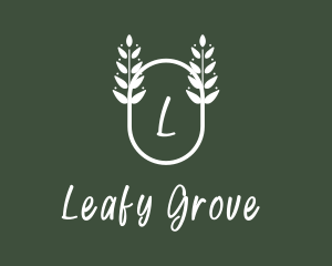 Natural Leaf Plant  logo design