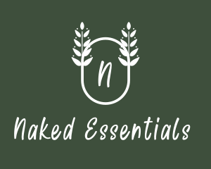 Natural Leaf Plant  logo design