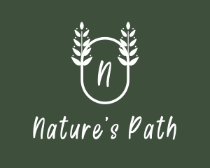 Natural Leaf Plant  logo design