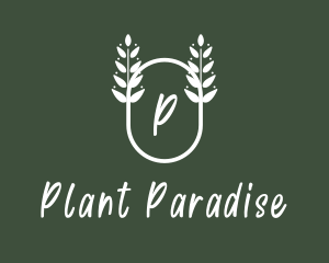 Natural Leaf Plant  logo design