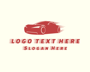 Red Fast Car Racing logo