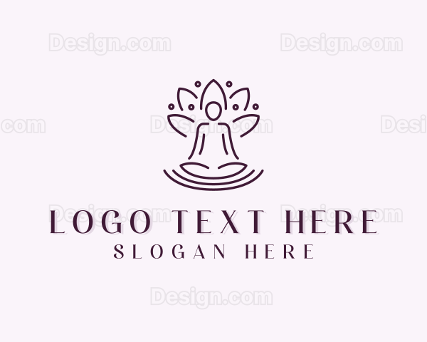 Lotus Yoga Meditation Logo