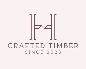 Luxury Serif Letter H Company logo