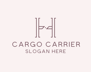 Luxury Serif Letter H Company logo design