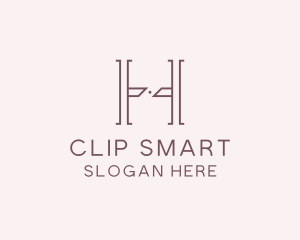 Luxury Serif Letter H Company logo design