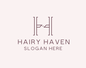 Luxury Serif Letter H Company logo design