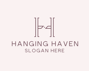 Luxury Serif Letter H Company logo design