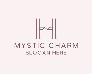 Luxury Serif Letter H Company logo design