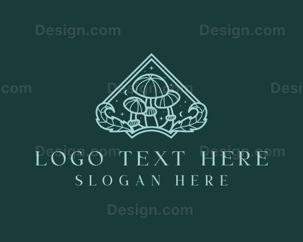 Holistic Magic Mushroom Logo