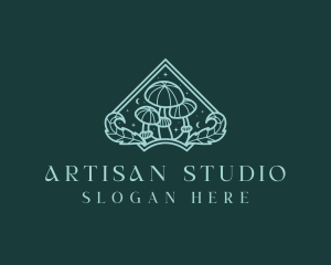 Holistic Magic Mushroom logo design