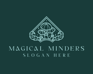 Holistic Magic Mushroom logo design