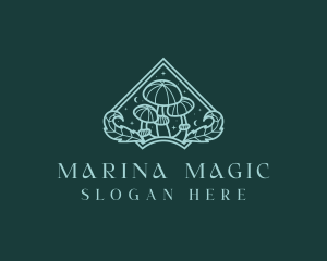 Holistic Magic Mushroom logo design