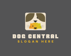 Dog Cat Icon logo design