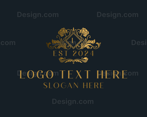 Elegant Flower Boutique Logo