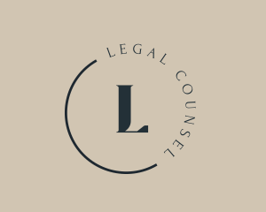 Professional Legal Lawyer logo