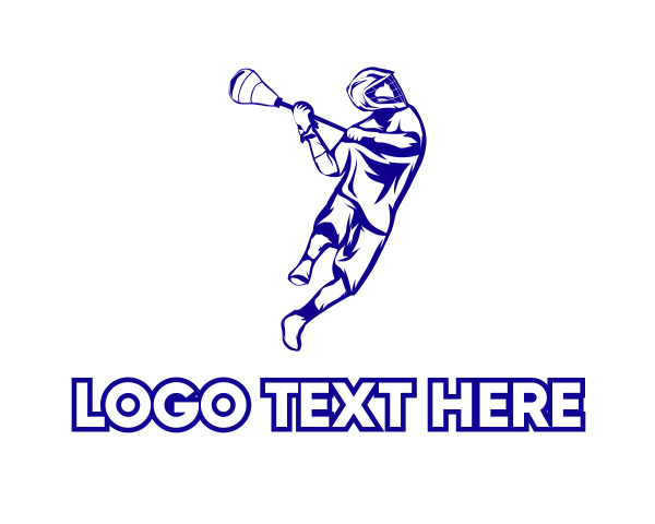 Field Lacrosse logo example 2