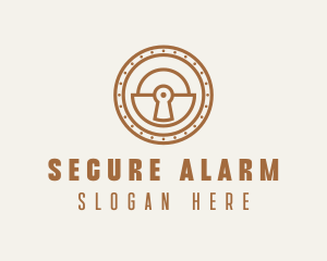 Padlock Security Company logo design