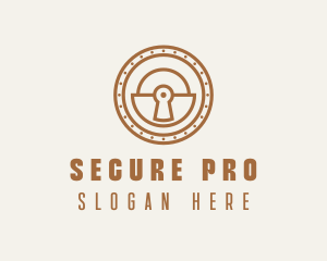 Padlock Security Company logo design