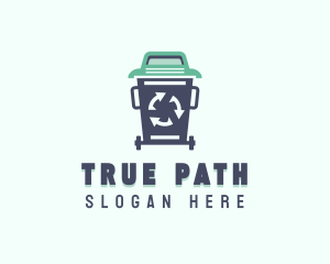 Trash Garbage Disposal Logo