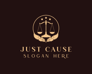 Justice Scale Notary logo