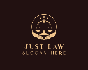 Justice Scale Notary logo