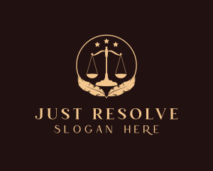 Justice Scale Notary logo