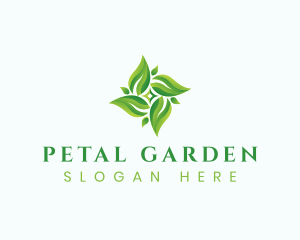 Natural Herbal Leaves logo design