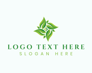Leaves - Natural Herbal Leaves logo design