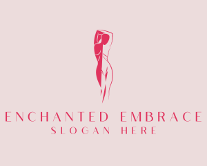 Seductive Woman Body logo design