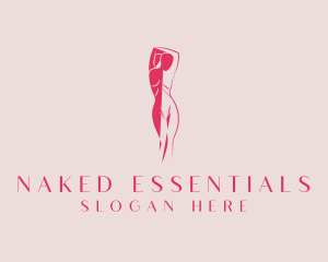 Seductive Woman Body logo design