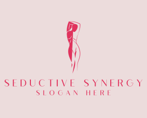 Seductive Woman Body logo design