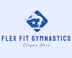 American Gymnast Athlete logo