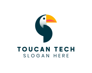 Toucan Bird Safari logo design