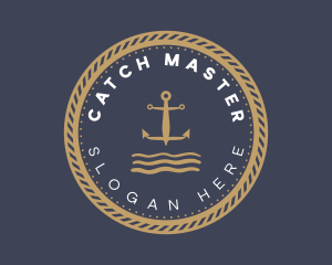 Anchor Sea Sailing logo design