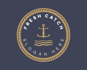 Anchor Sea Sailing logo design