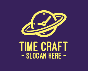 Time Orbit Planet logo design