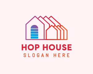 House Roof Lines logo design