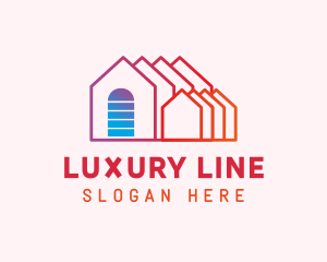 House Roof Lines logo design