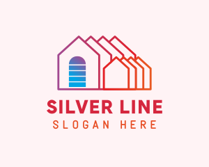 House Roof Lines logo design