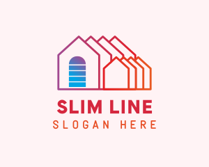 House Roof Lines logo design