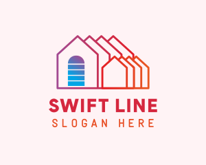 House Roof Lines logo design