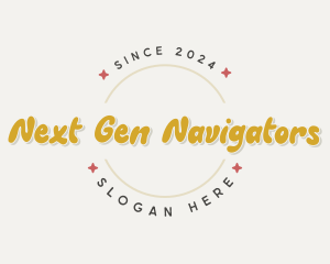Quirky Groovy Business logo