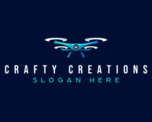 Aerial Drone Surveillance logo design