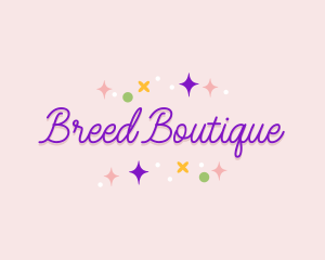 Crafty Sparkling Boutique logo design