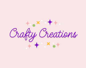 Crafty Sparkling Boutique logo design